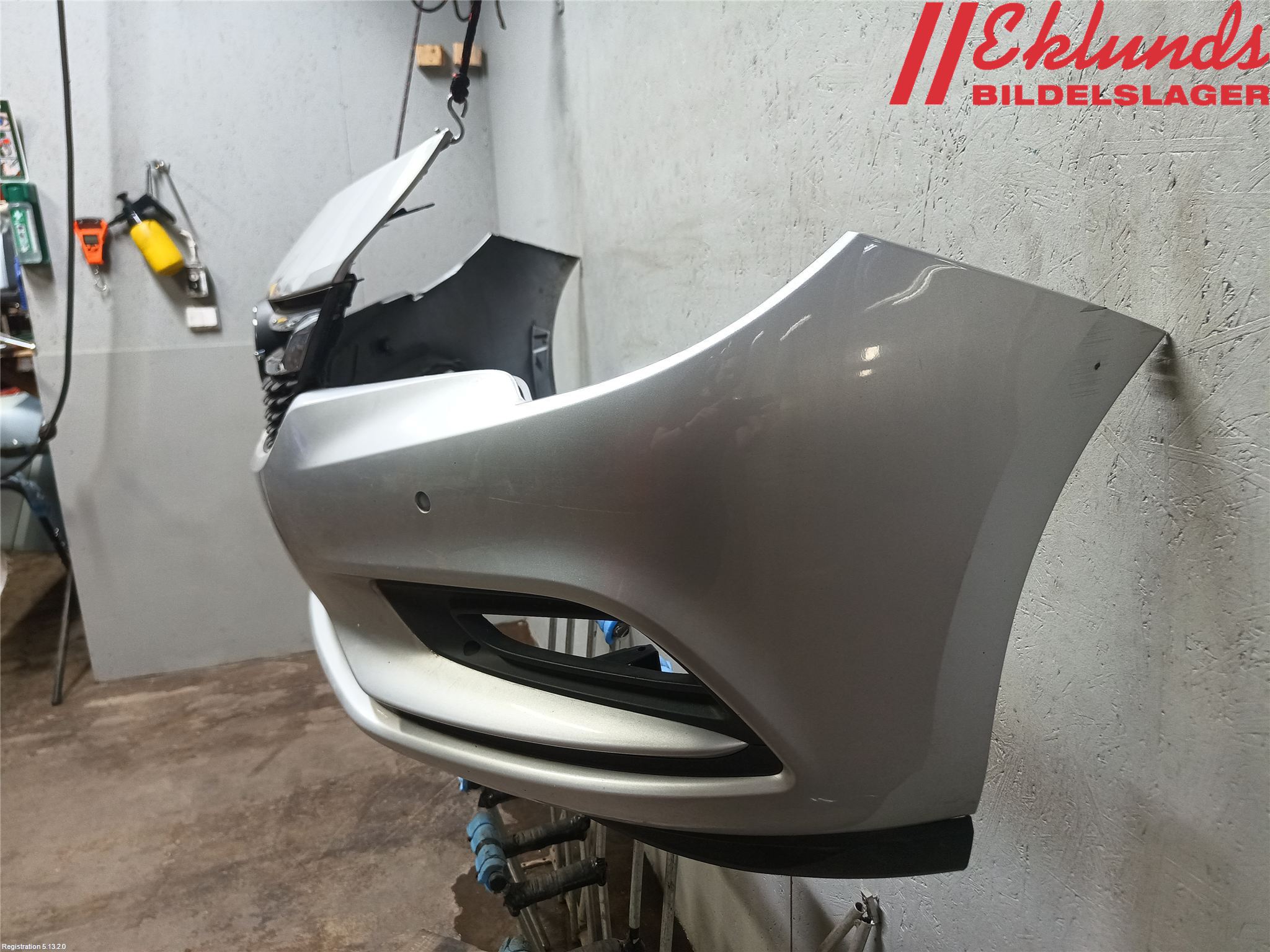 Opel ASTRA K 16-22 Stötfångarbeklädnad Fram