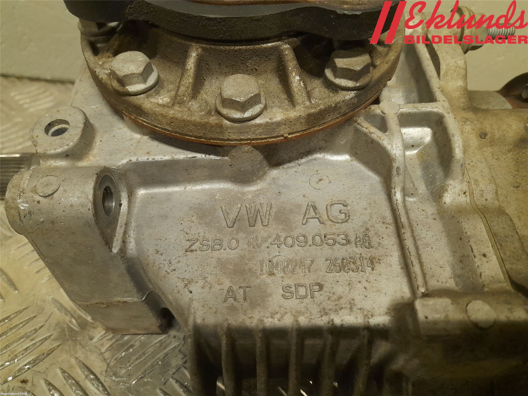 Skoda SUPERB 09-15 Växel Fördelningslåda