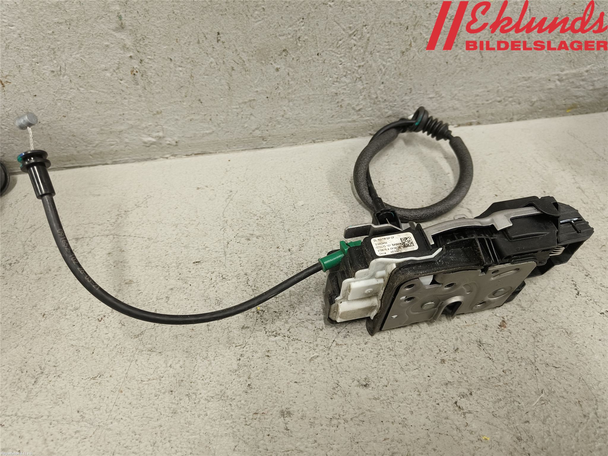 Polestar 2 20- Låskista-Dörrlås