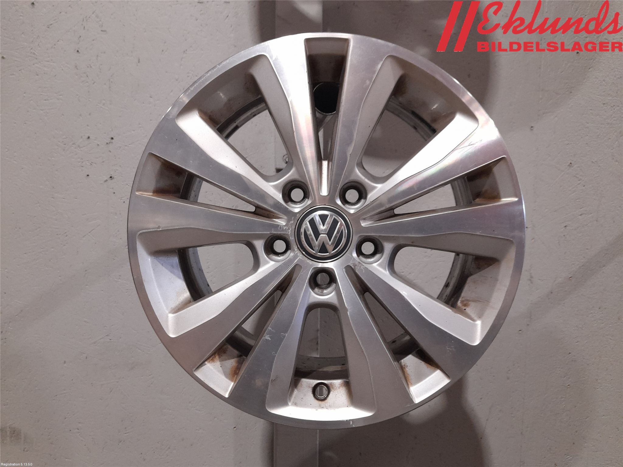 Volkswagen VW GOLF / E-GOLF VII 13-20 Fälgsats Aluminium