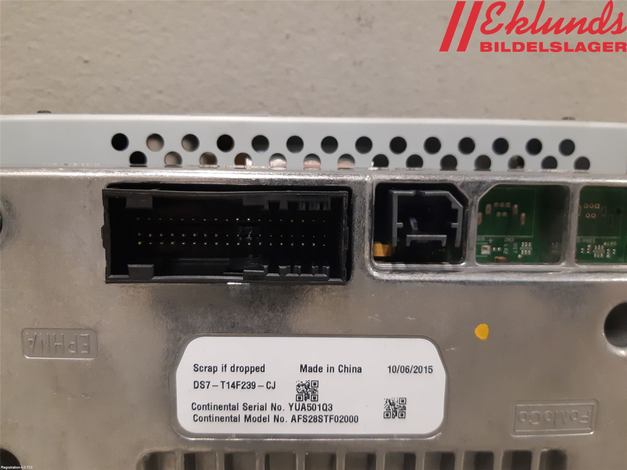 Ford MONDEO 15-22 Cd Radio - Multimediapanel