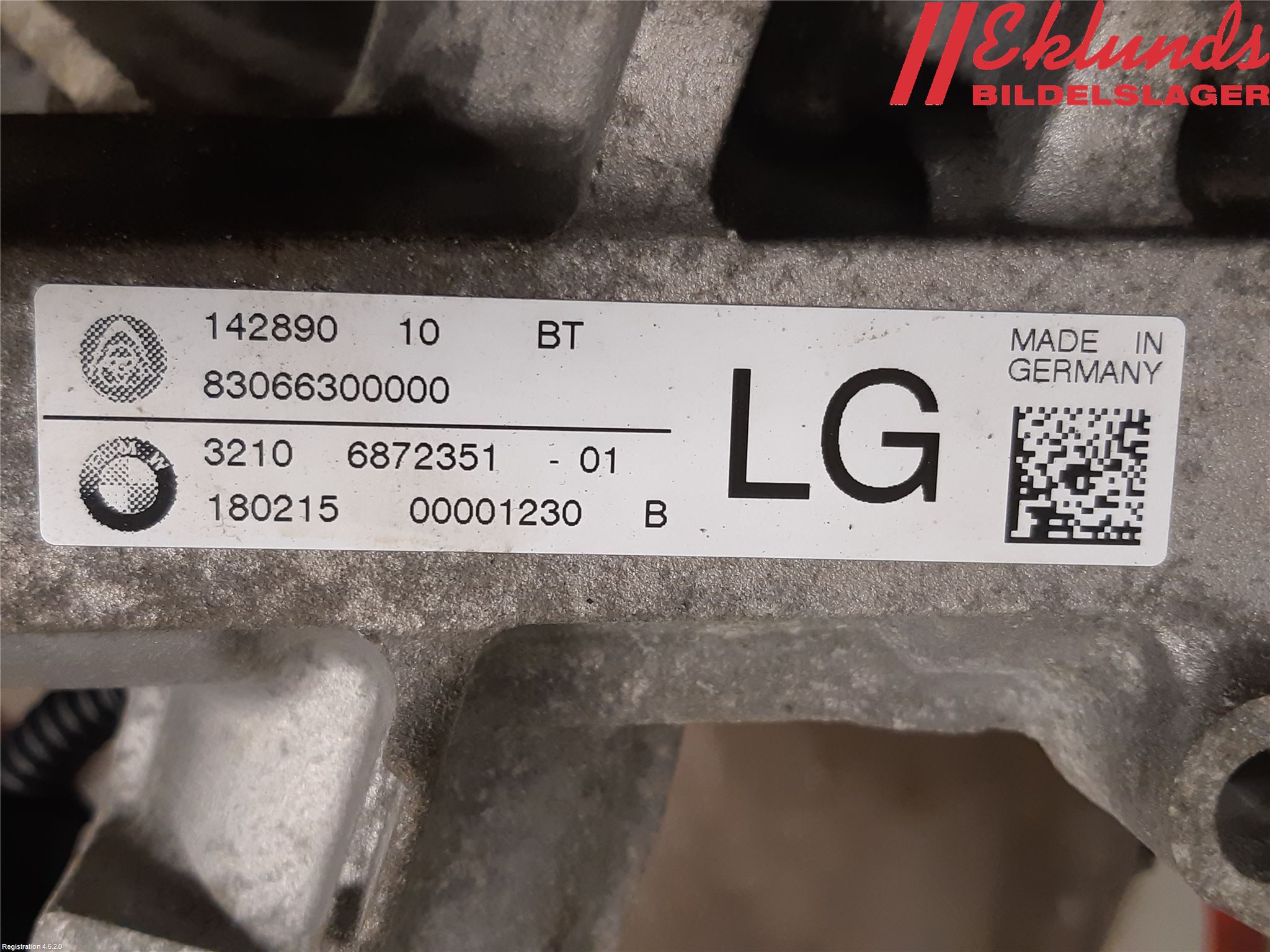 BMW 3 GT F34 13-19 Styrväxel Servo -Snäcka