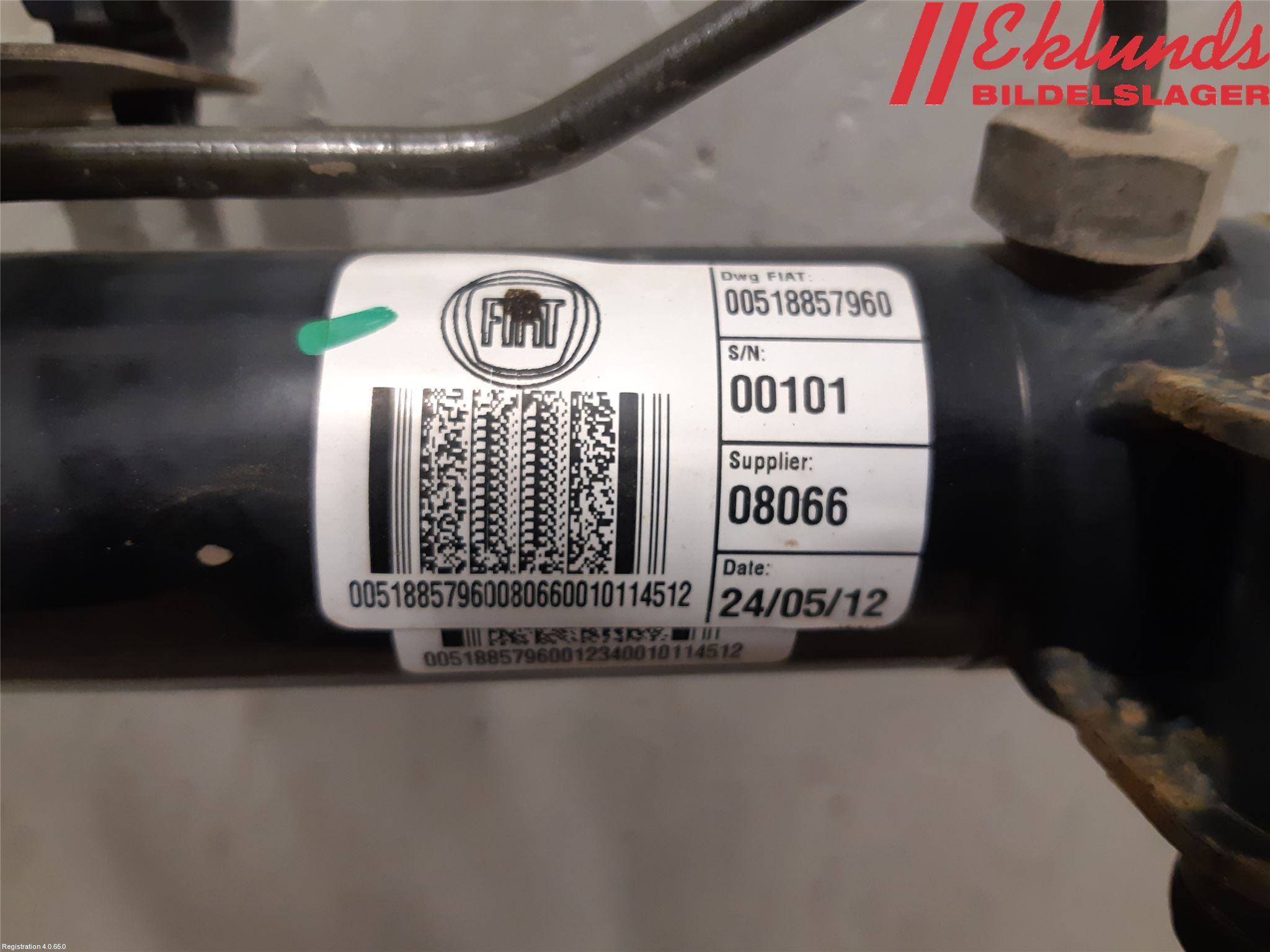 Fiat DOBLO CARGO Styrväxel Servo -Snäcka