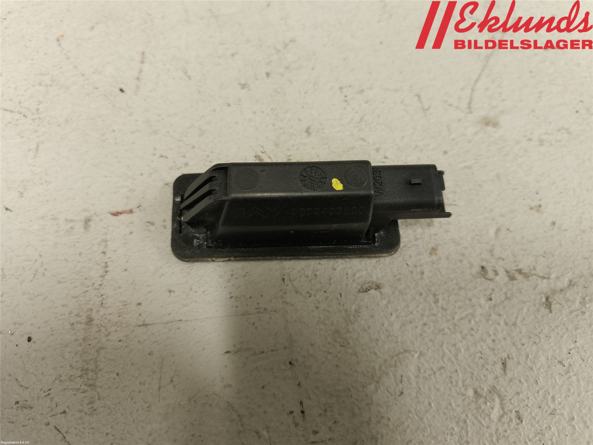 Peugeot 2008 13-20 Skylt Belysning