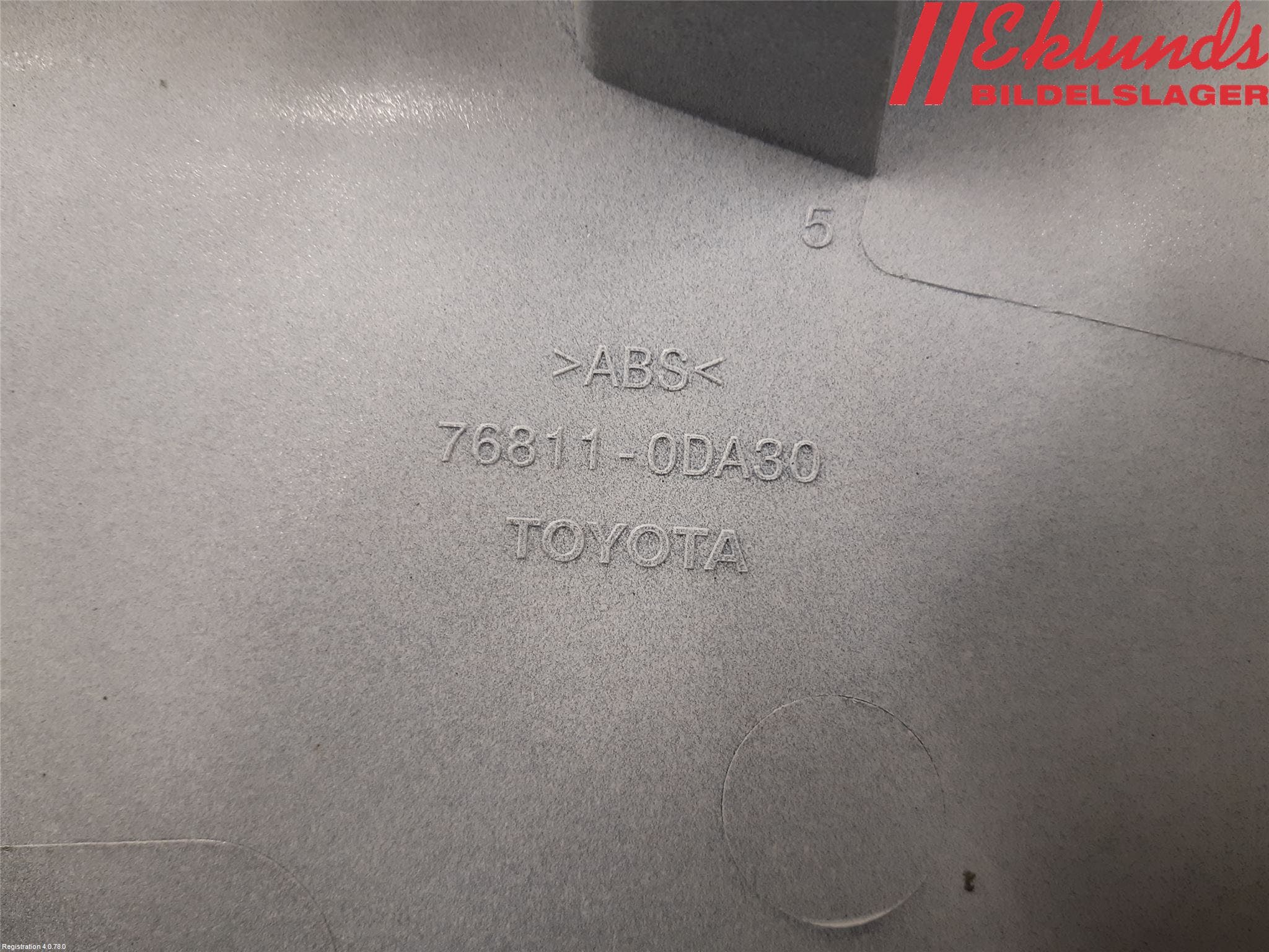 Toyota YARIS XP130 15-20 Reflexramp-Dekorramp