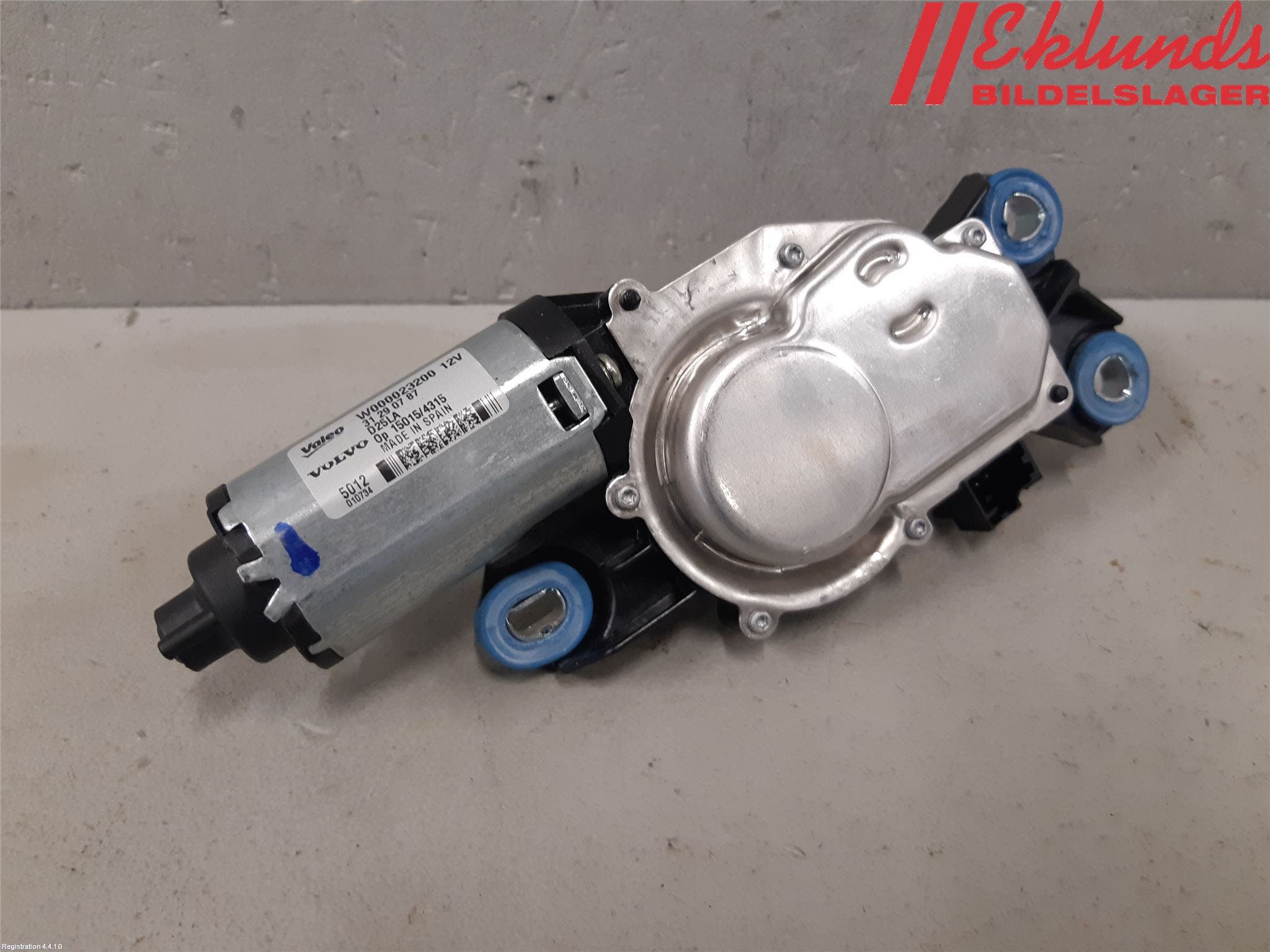 Volvo V70 08-13 Torkarmotor Baklucka