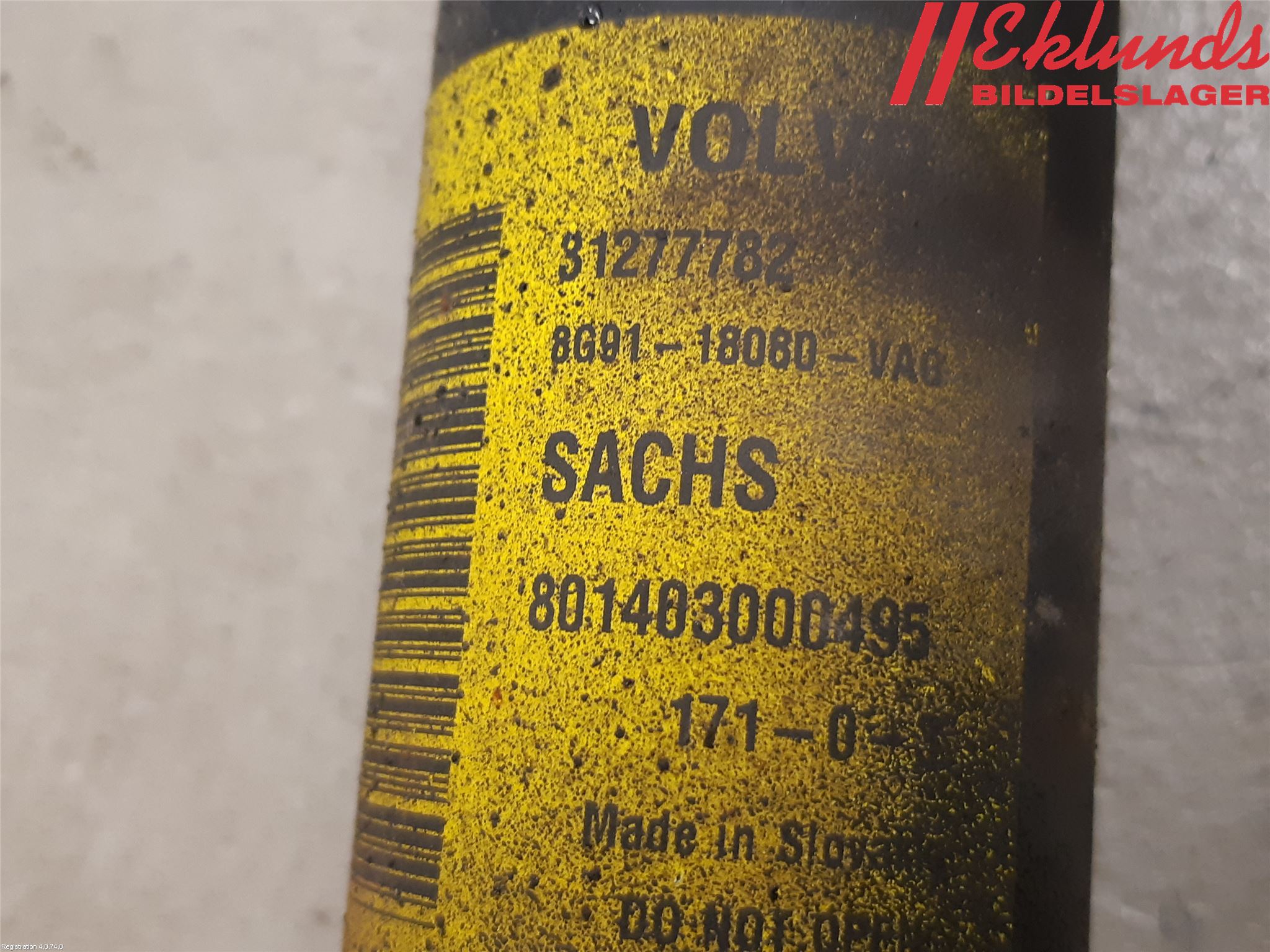 Volvo XC60 09-13 Stötdämpare Bak