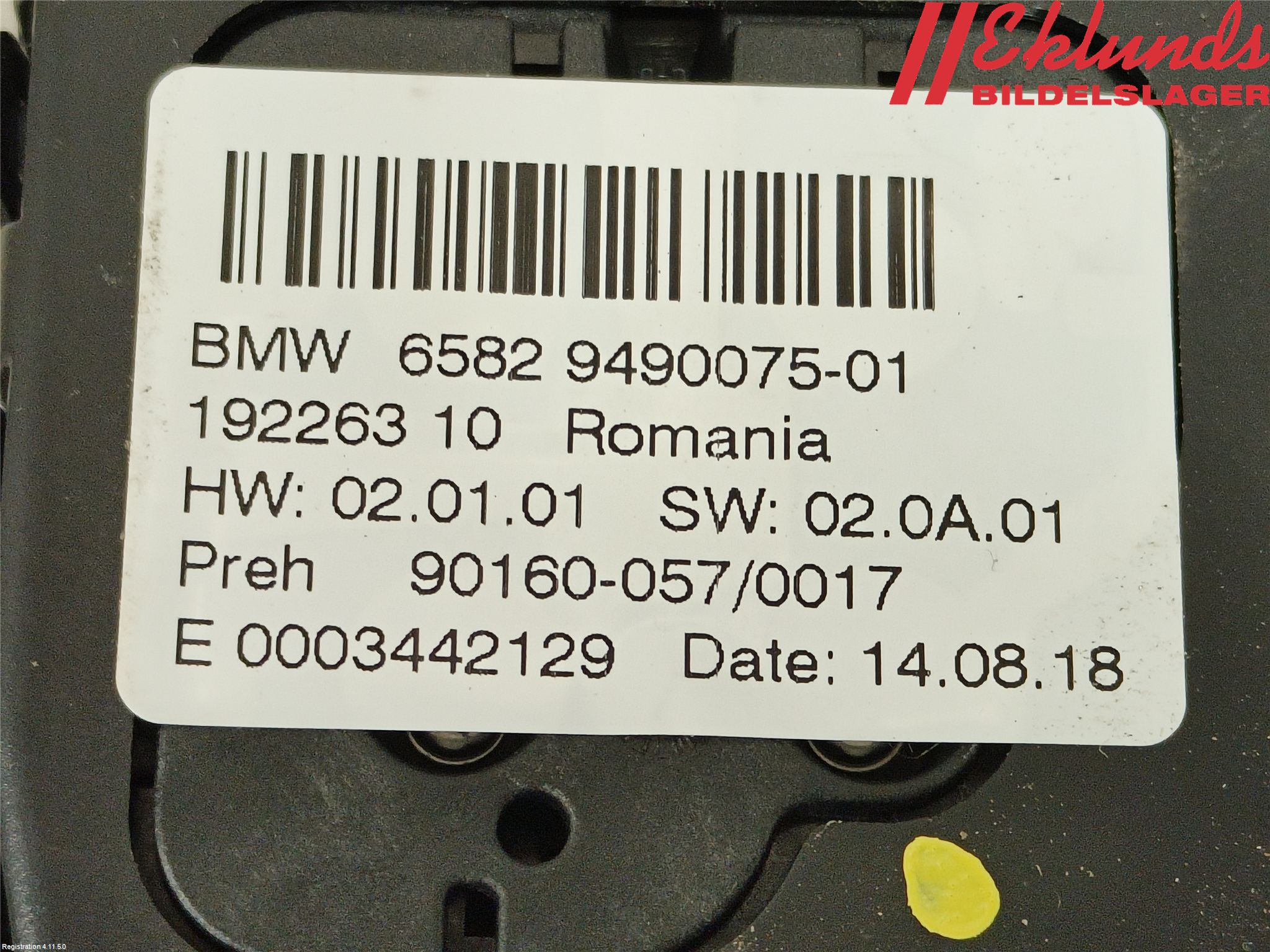 BMW 5 G30/G31/F90 17-23 Strömställare Multifunktion