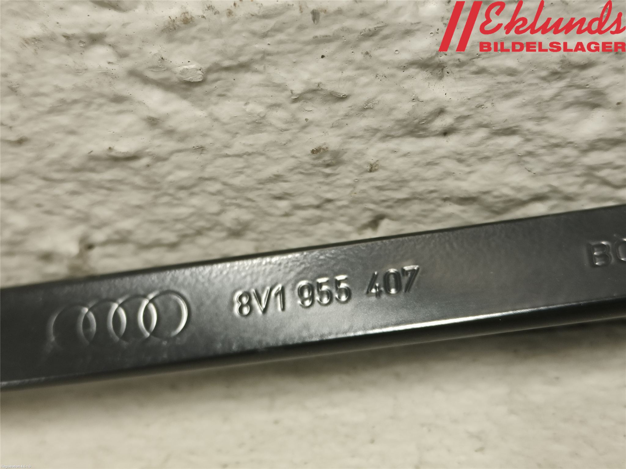 Audi A3/S3 8V 13-20 Torkararm Armar Vindruta