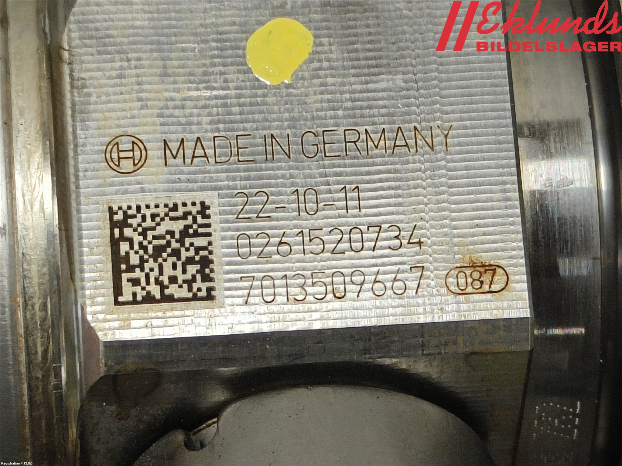 Opel ASTRA L 22- Bränslepump Mek