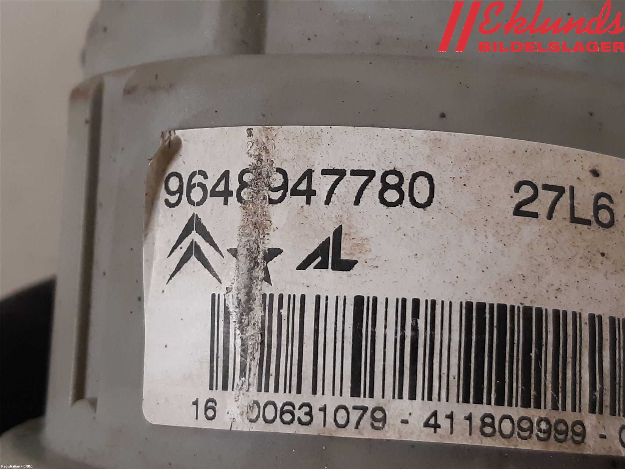 Citroen JUMPY 07-16 Dimljus-Varselljus Fram