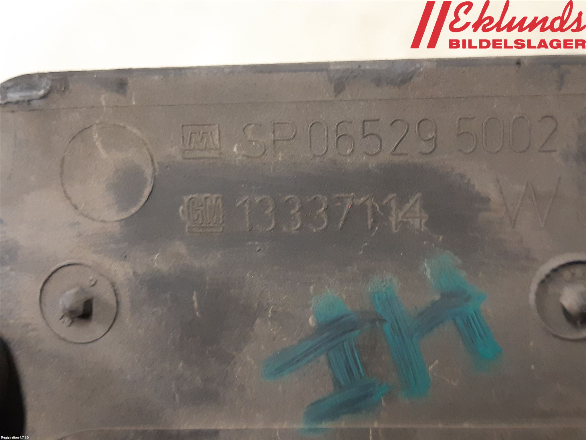 Opel ASTRA J 10-15 Deflektor Plåt-Plast Kylning