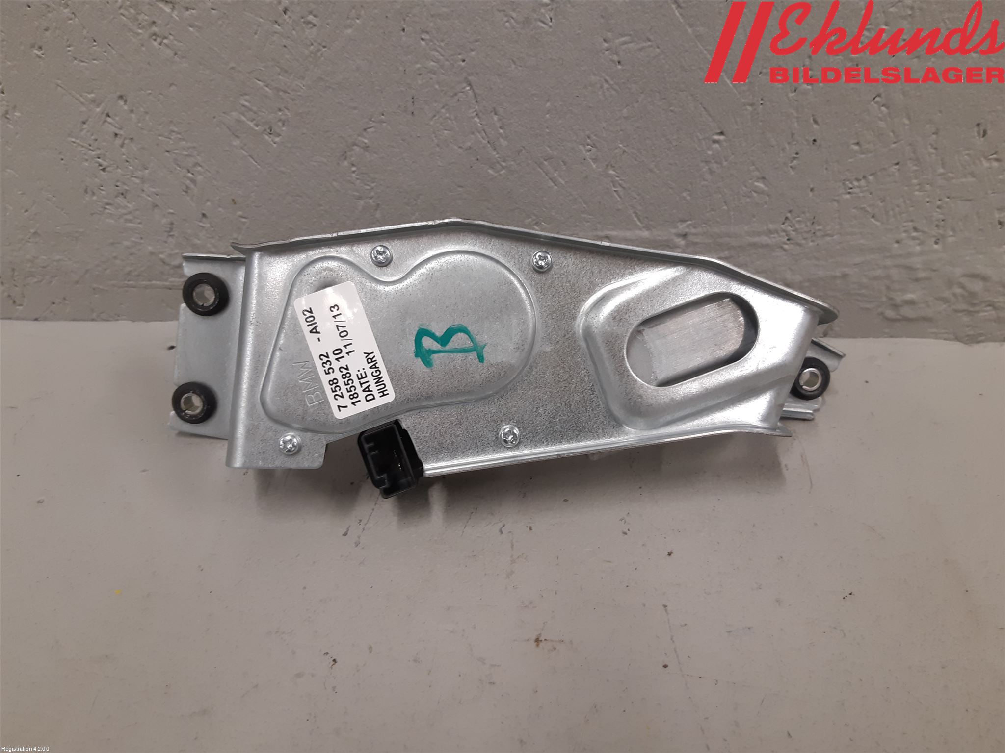 BMW 1 F20/F21 11-19 Torkarmotor Baklucka