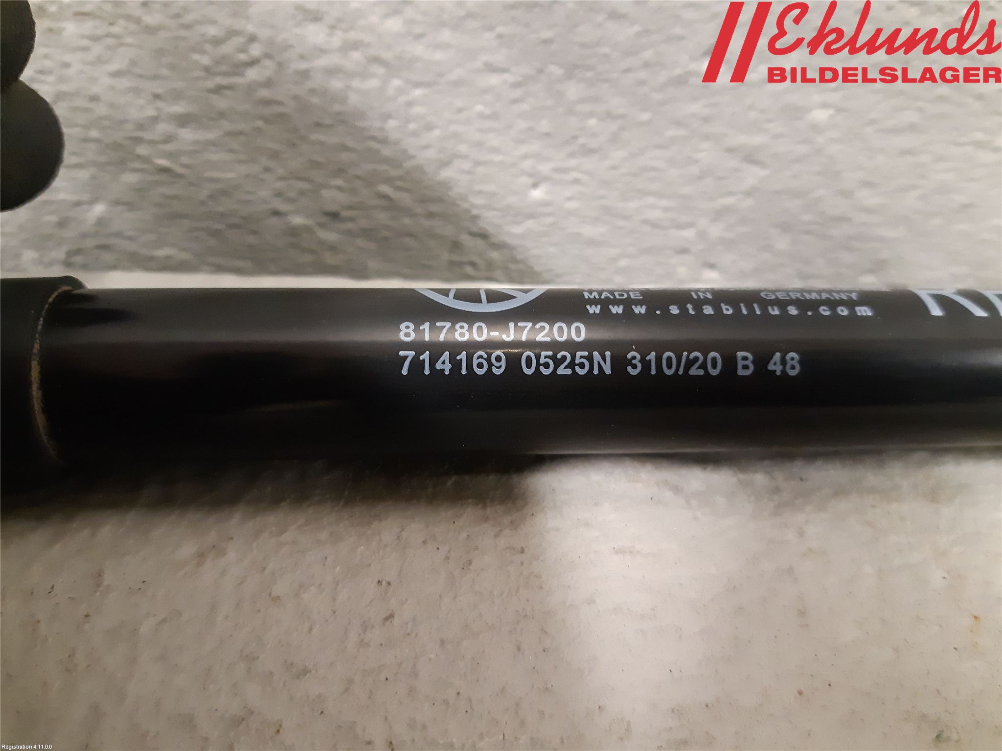 Kia CEED/CEED SW 19- Gasfjäder Baklucka