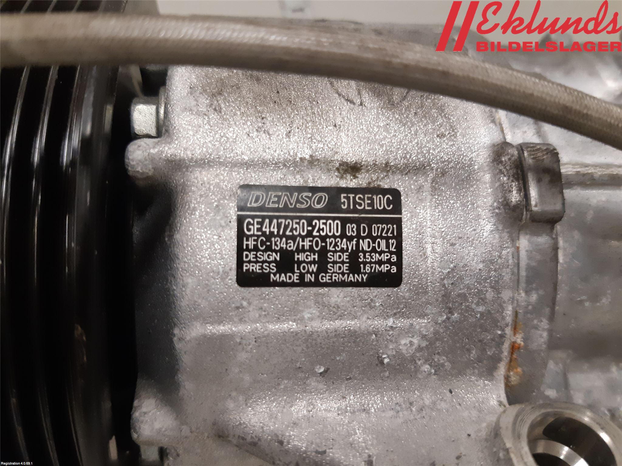 Toyota YARIS XP130 15-20 Ac Kompressor