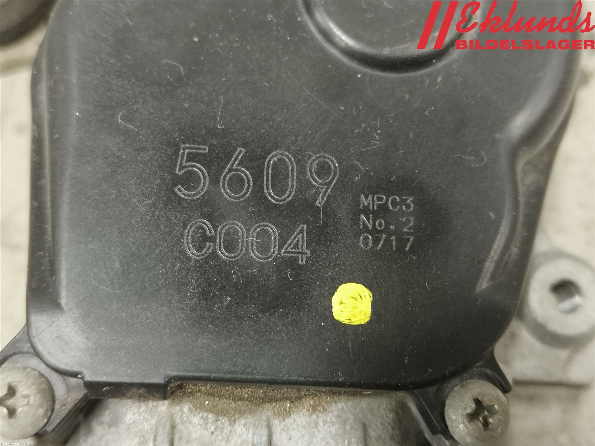 Nissan QASHQAI 14-17 Torkarmotor Vindruta