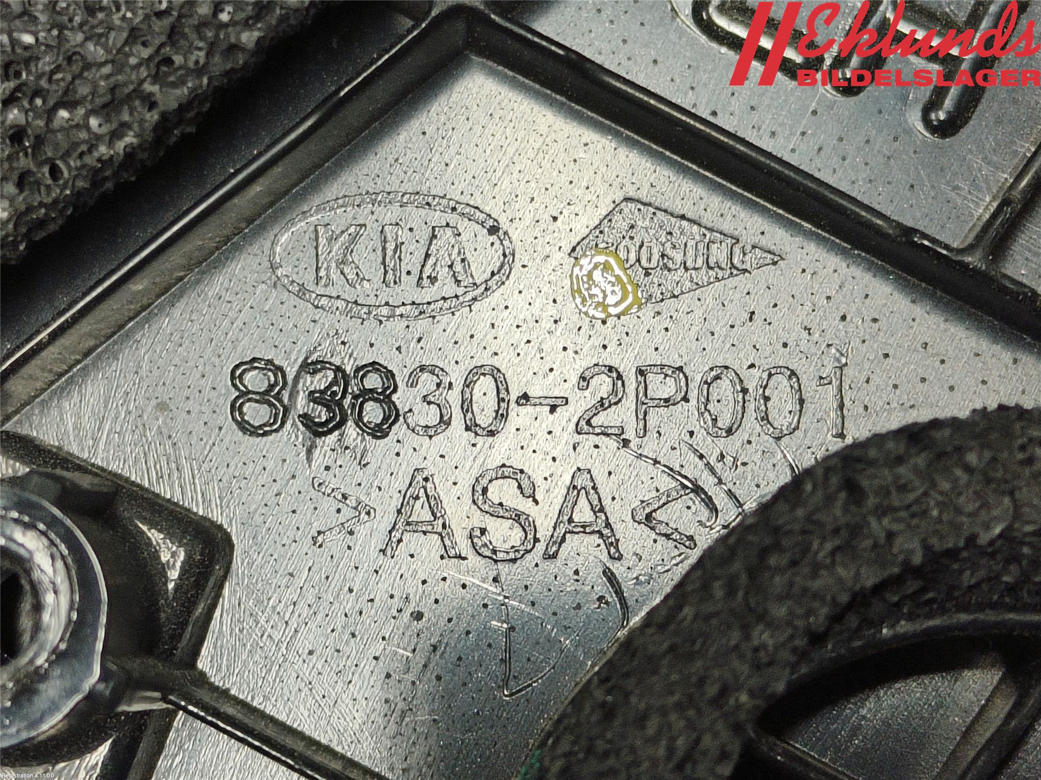 Kia SORENTO 10-14 Dörr Dekorlist Bak Vä