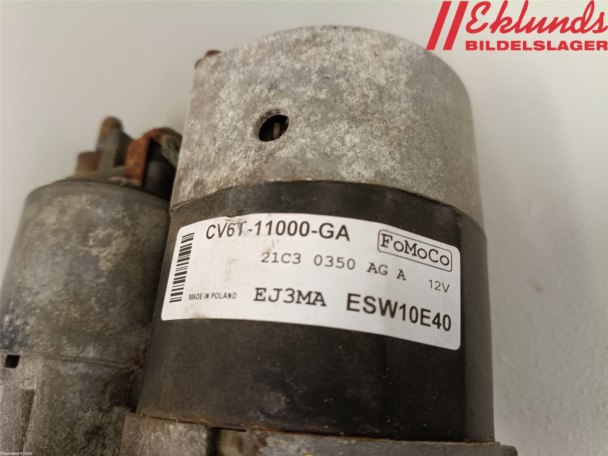 Ford B-MAX 12-17 Startmotor