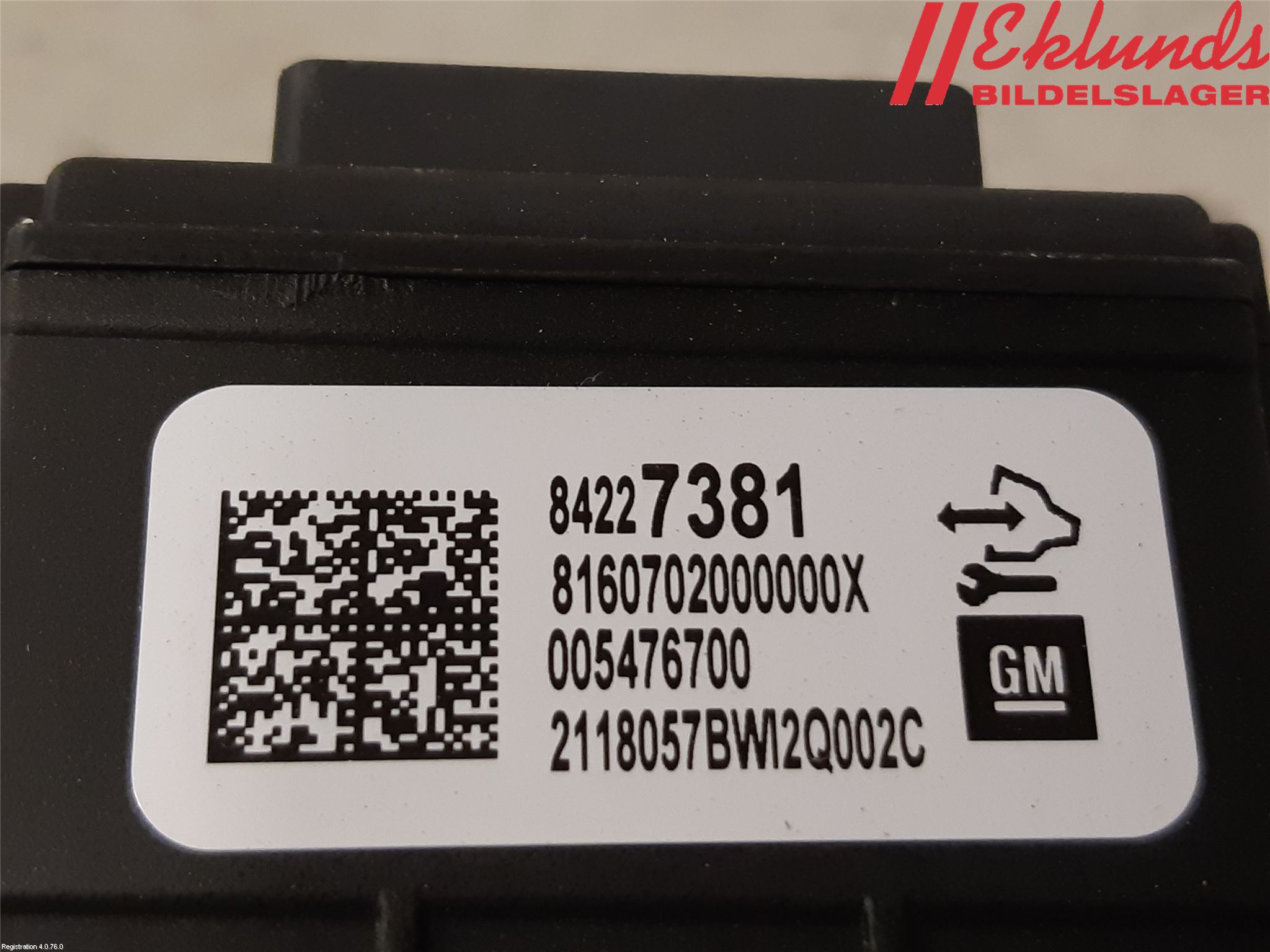 Chevrolet SILVERADO PICKUP Sensor Aktivt Kollisionsskydd