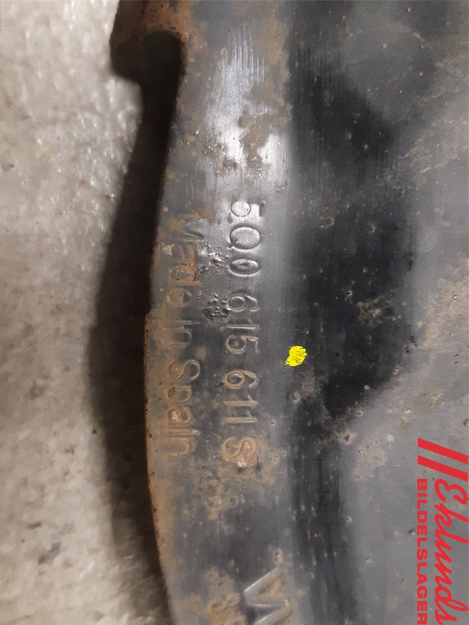 Volkswagen VW PASSAT 15-19 Bromssköld Bak