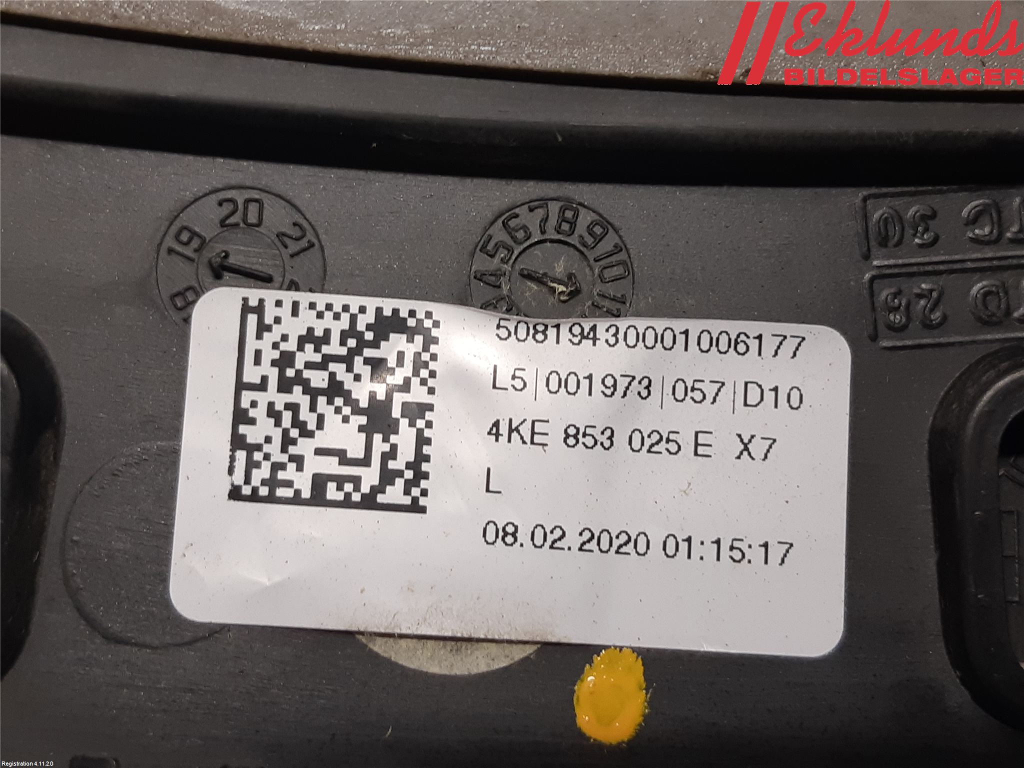 Audi E-TRON, S GE 19- Dörr Dekorlist Bak Vä