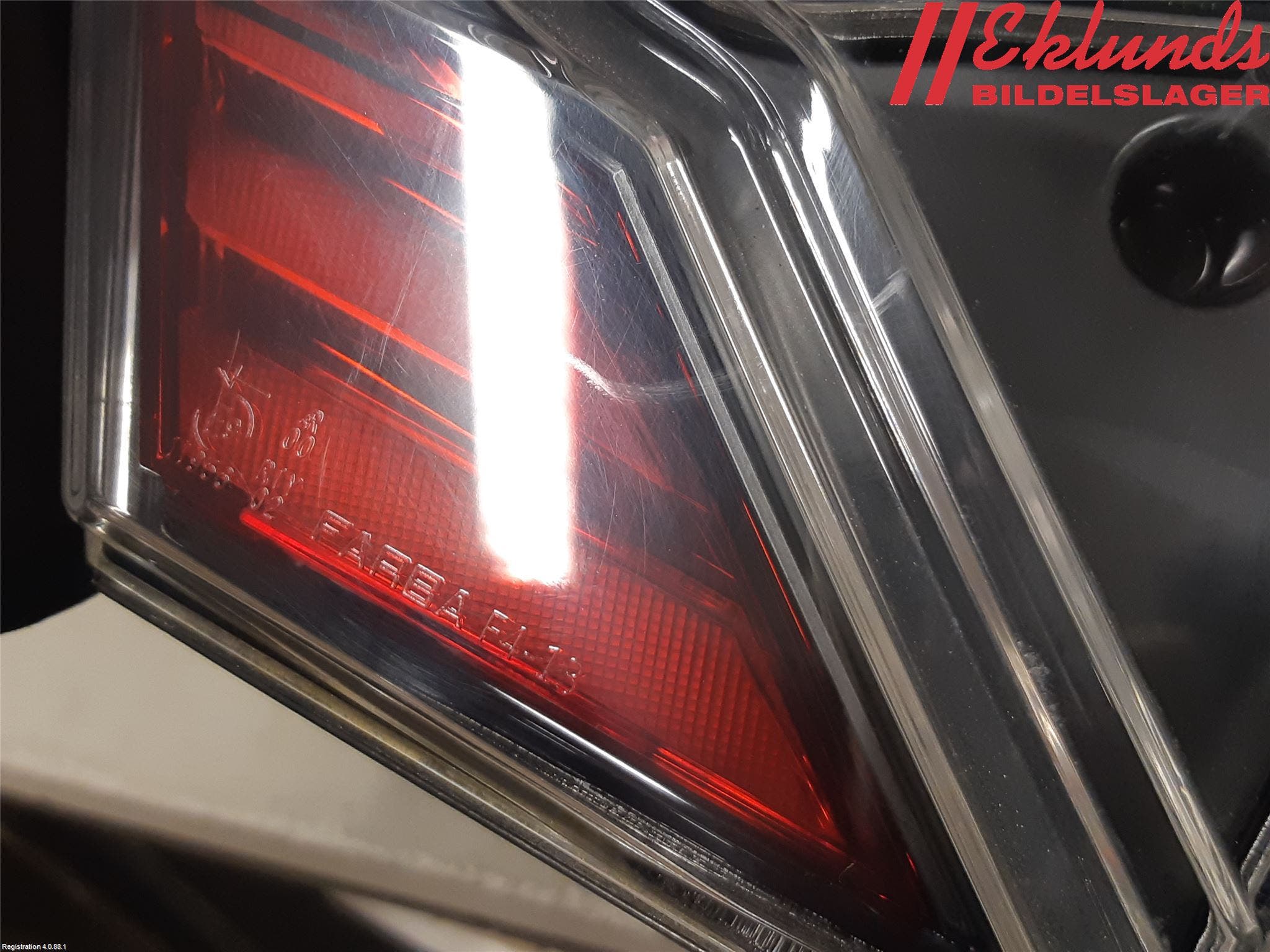 Toyota C-HR 16-23 Bakljus Lucka Vä