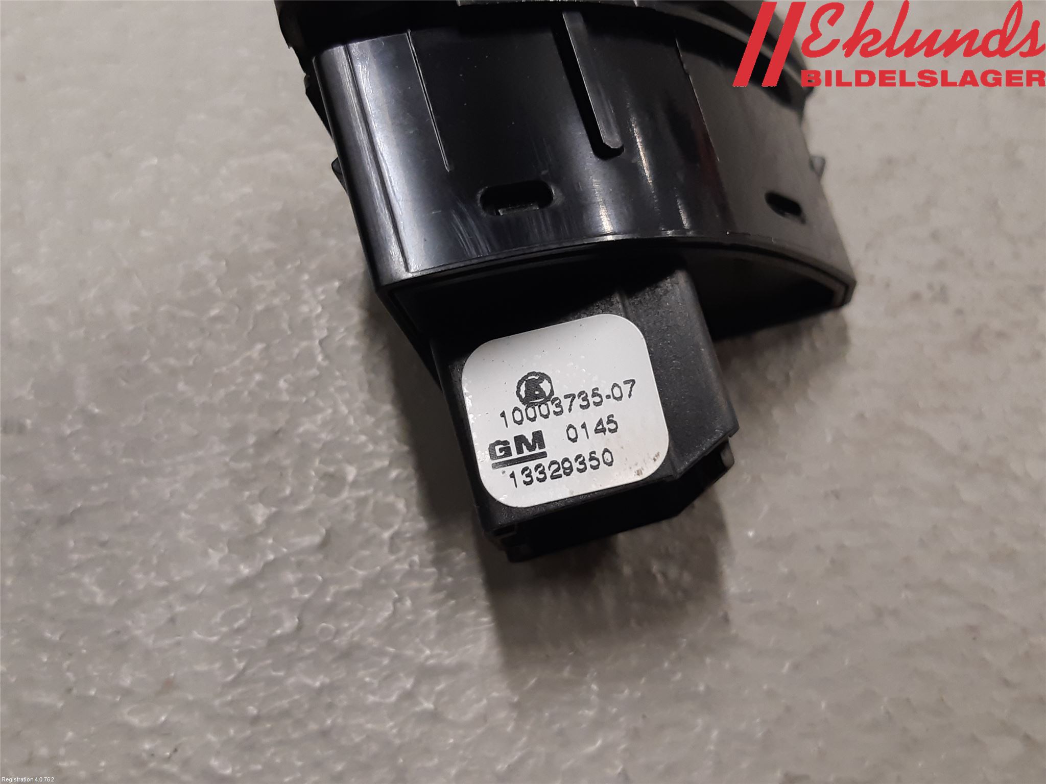 Saab 9-5 10-12 Strömställare Varnings