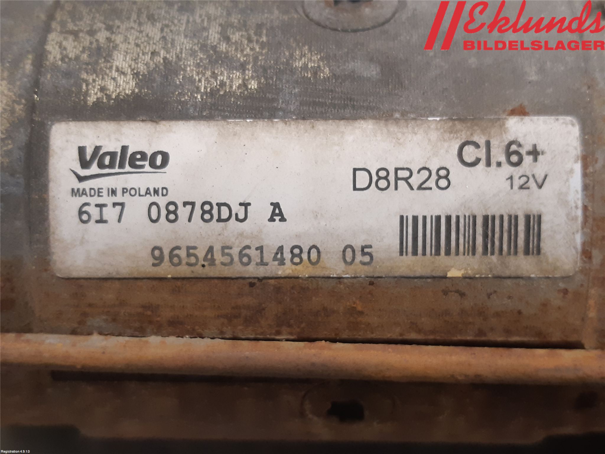 Citroen JUMPY/E-JUMPY 16- Startmotor Diesel