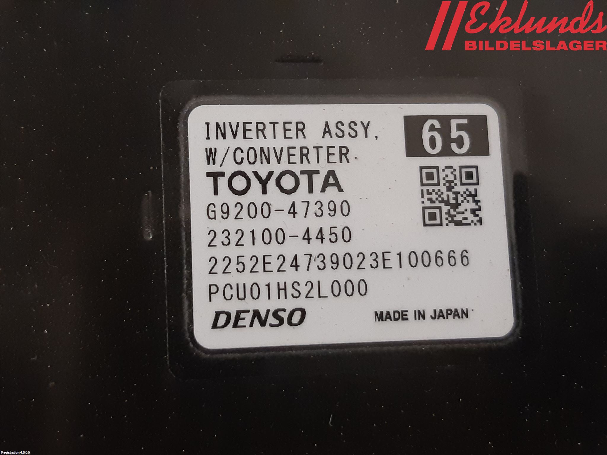 Toyota COROLLA 19- Hybridconverter