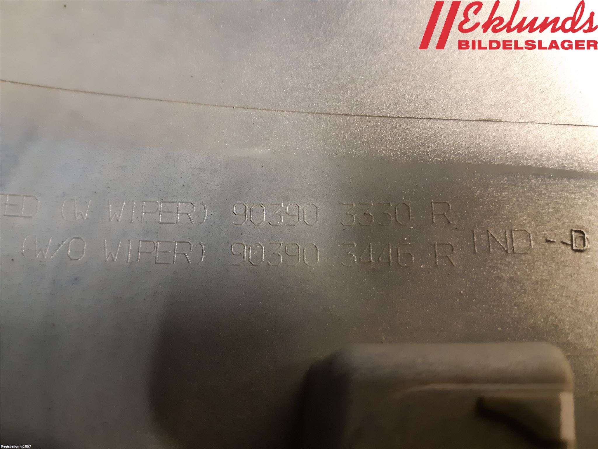 Opel VIVARO 15-19 Skärm Hörn Utfyllnad Bak