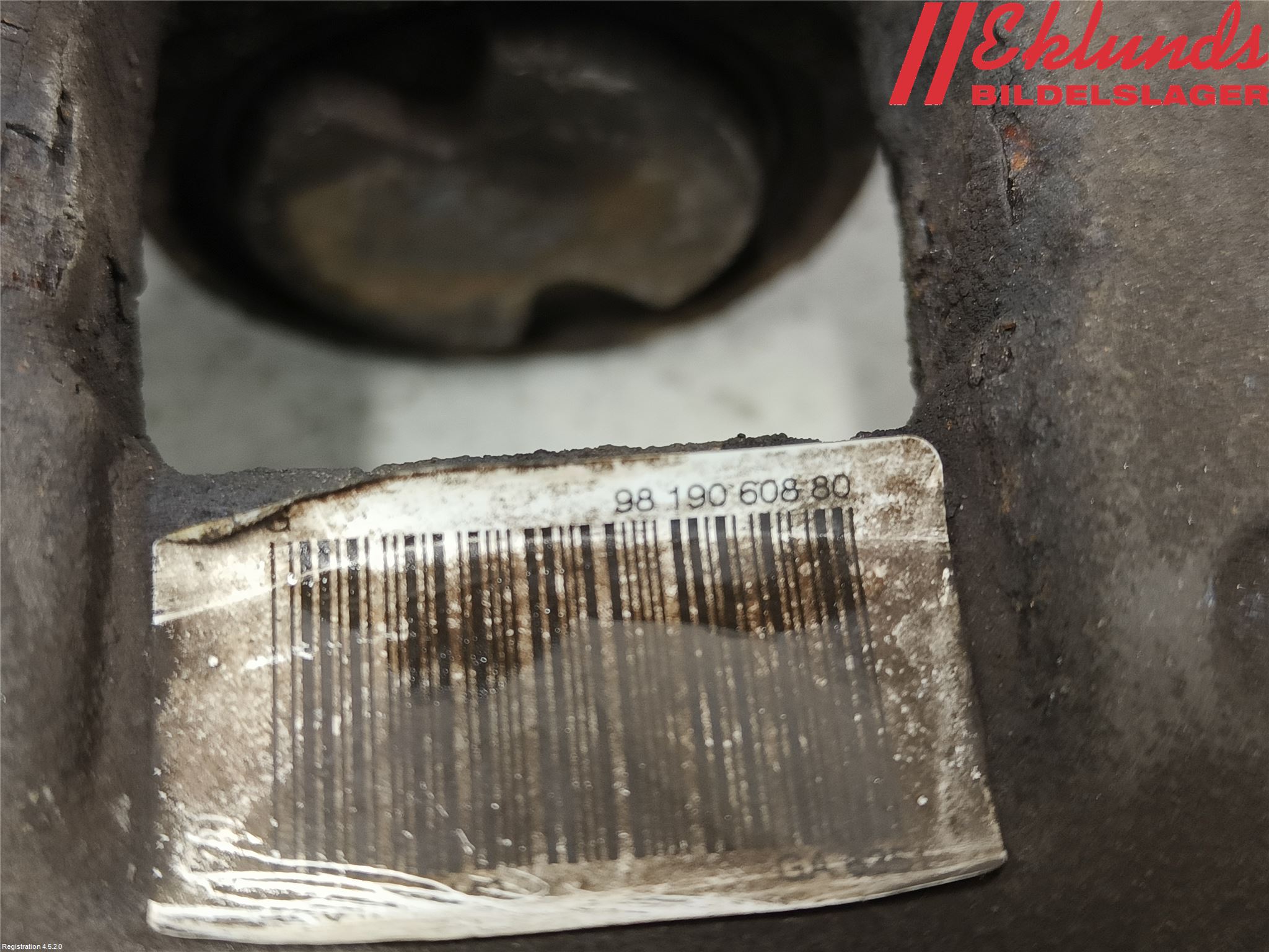 Peugeot 3008 17-24 Bromsok Bak Vänster