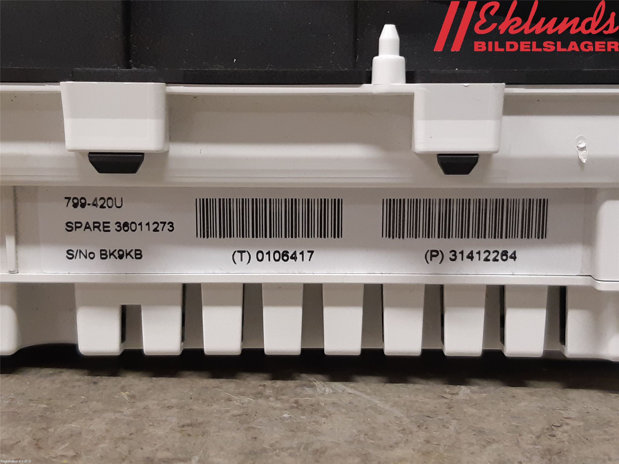 Volvo V70 14-16 Instrument Komb