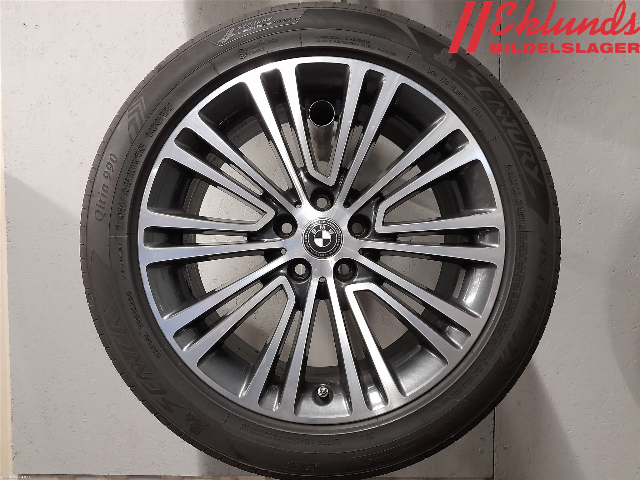 BMW 5 G30/G31/F90 17-23 Sommardäck Alumfälg 4St