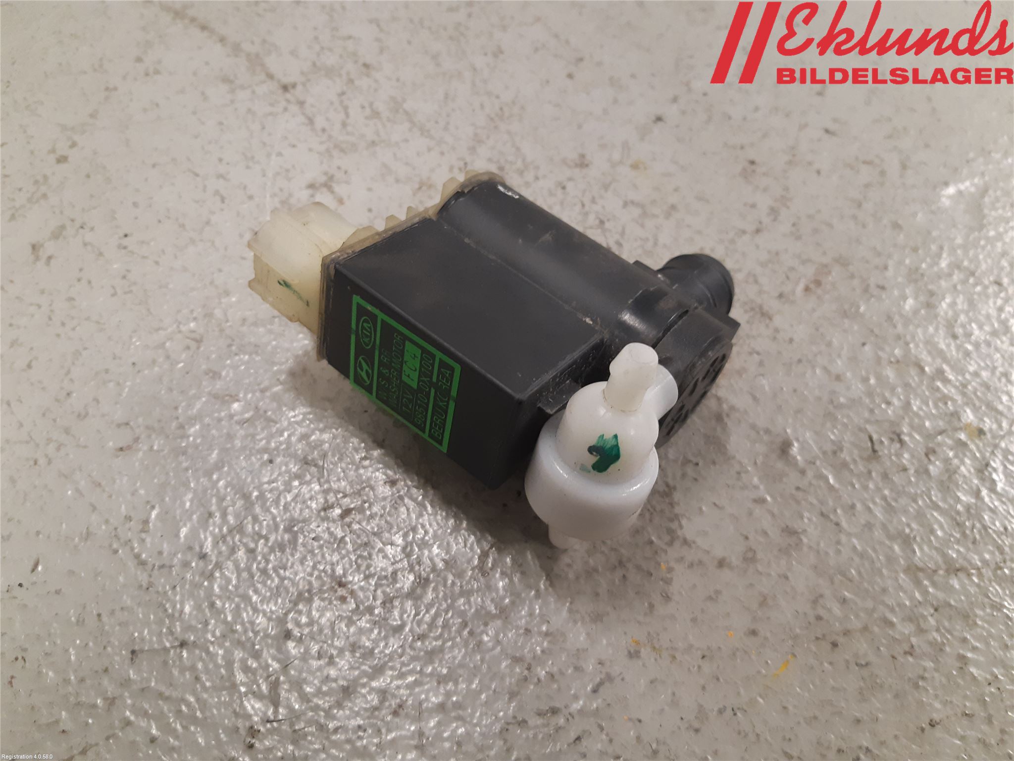 Hyundai i10 PA 08-13 Spolarpump Vindruta