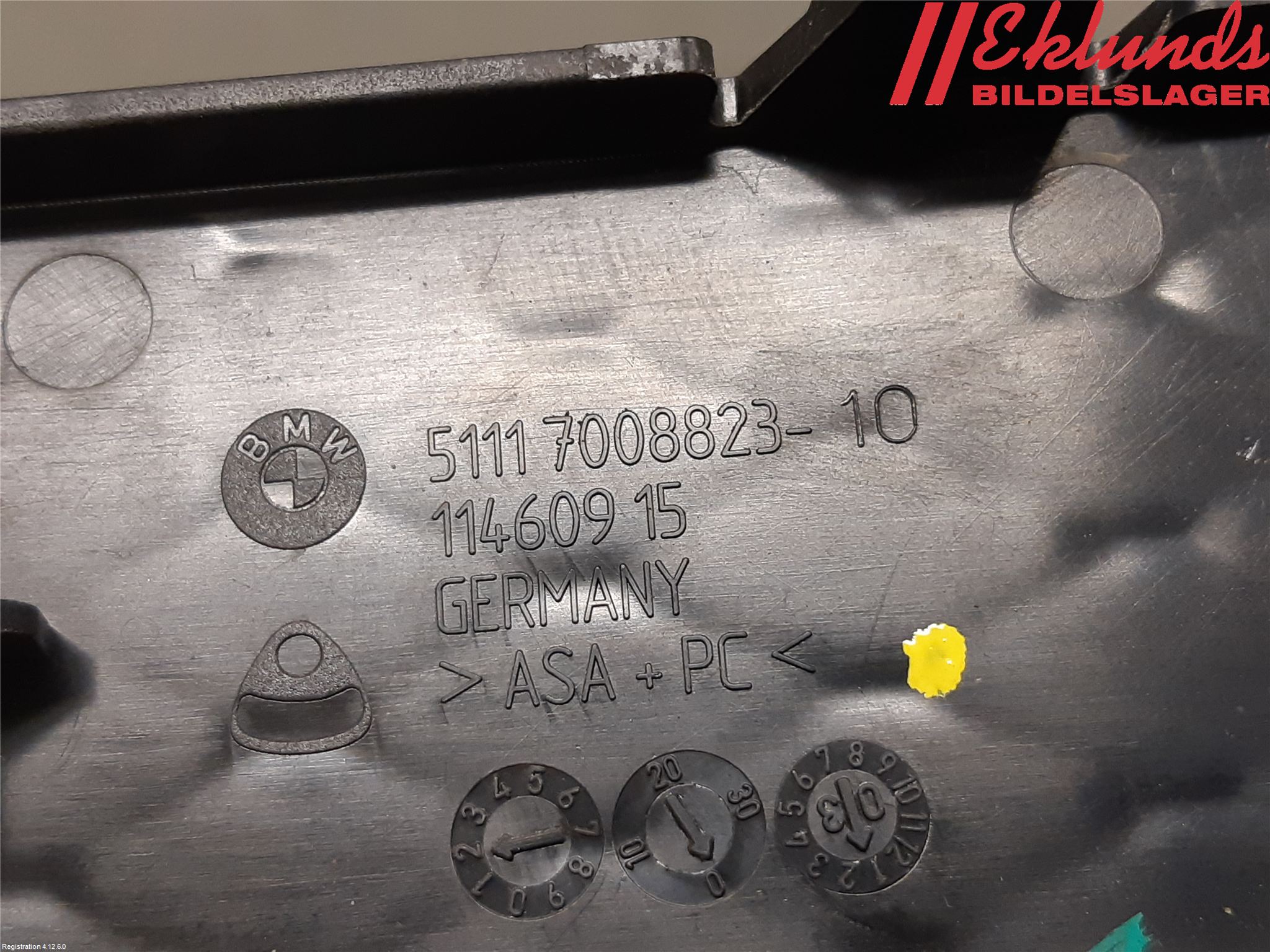 BMW 6 E63/64    02-10 Stöt Utfyllnad-List-Grill