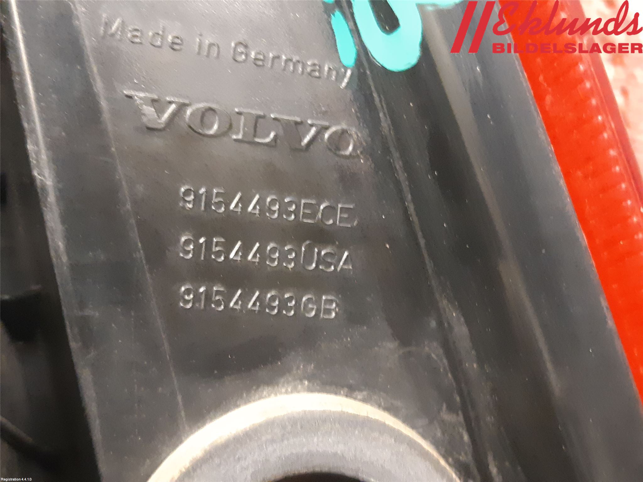 Volvo XC70 01-04 Bakljus Lucka Vä