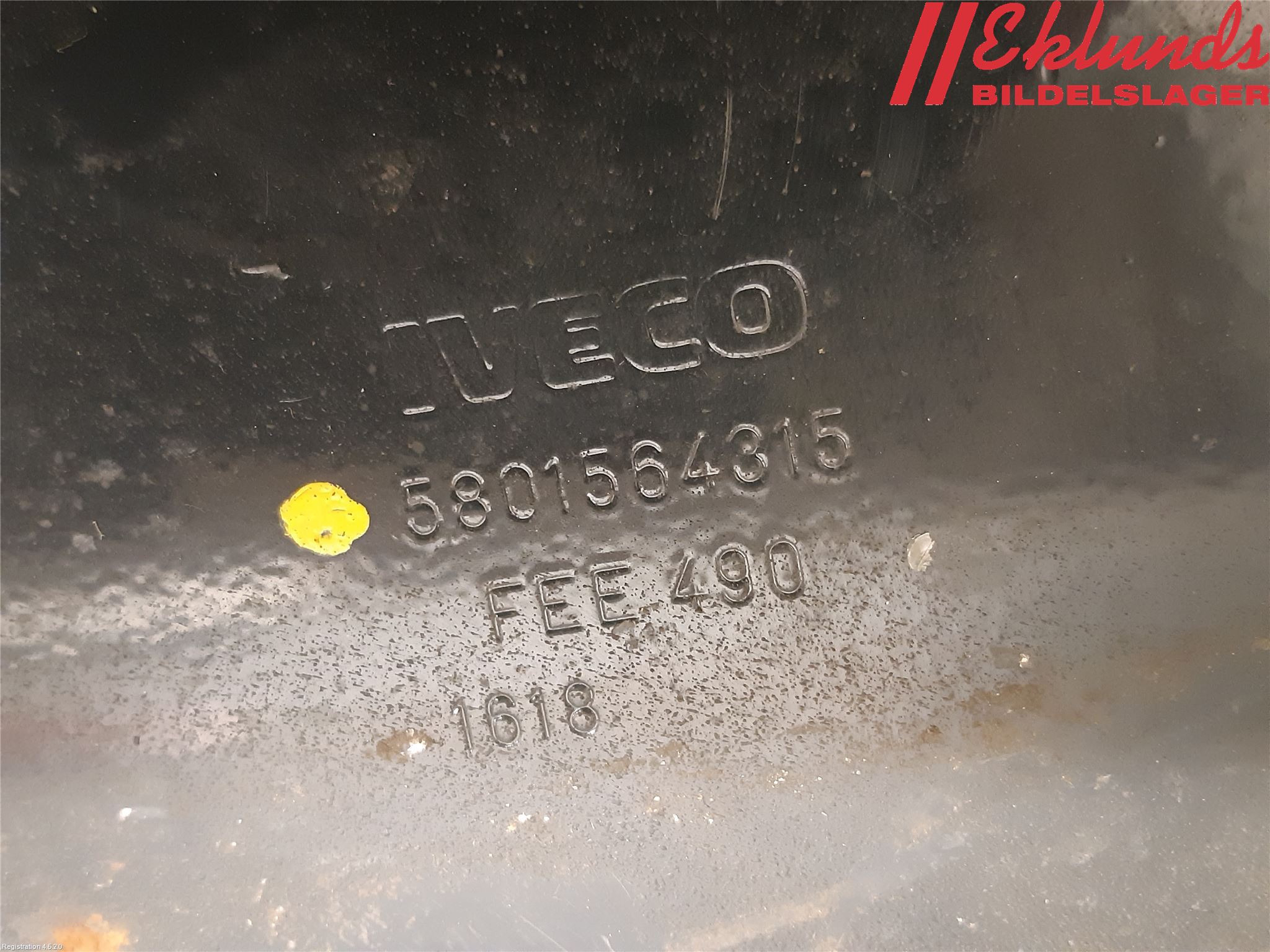 Iveco DAILY 14->> Bärarm Fram Undre Hö