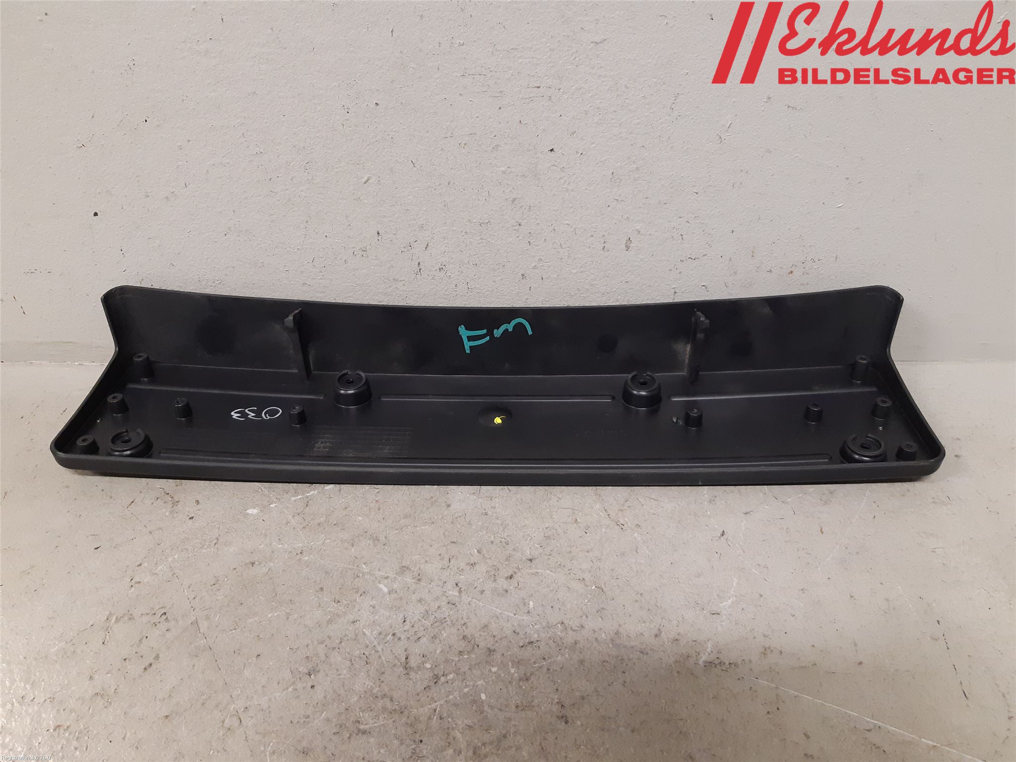 BMW X6 F16 14-19 Skylthållare