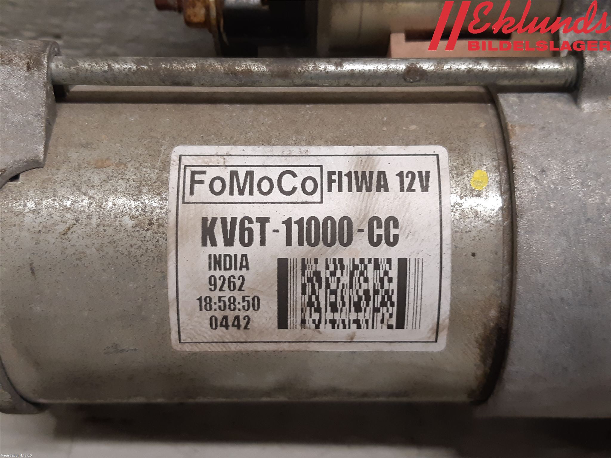 Ford TRANSIT SKÅP/BUSS 14-22 Startmotor Diesel