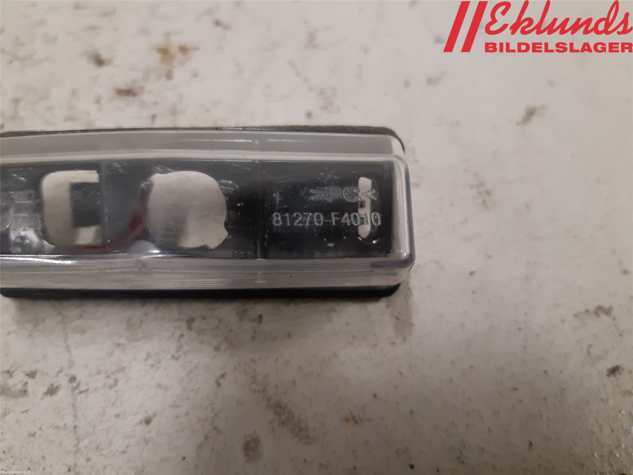 Toyota C-HR 16-23 Skylt Belysning