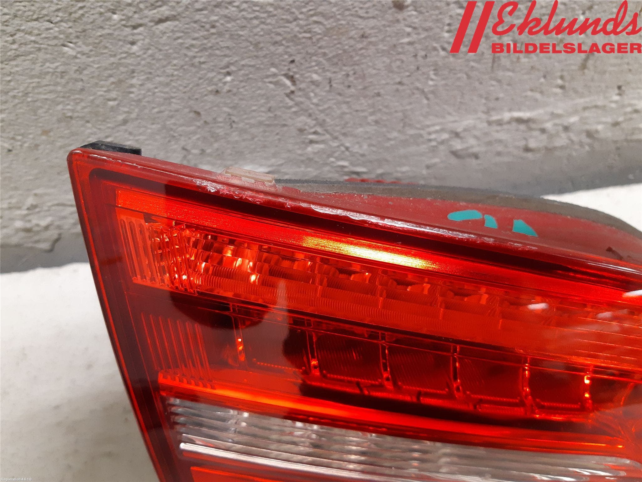 Audi A4 ALLROAD 09-16 Bakljus Lucka Vä