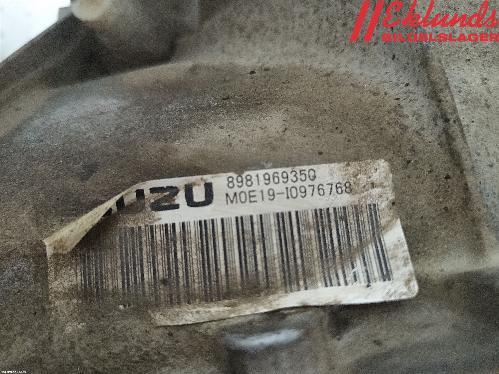 Isuzu D-MAX Växel Fördelningslåda