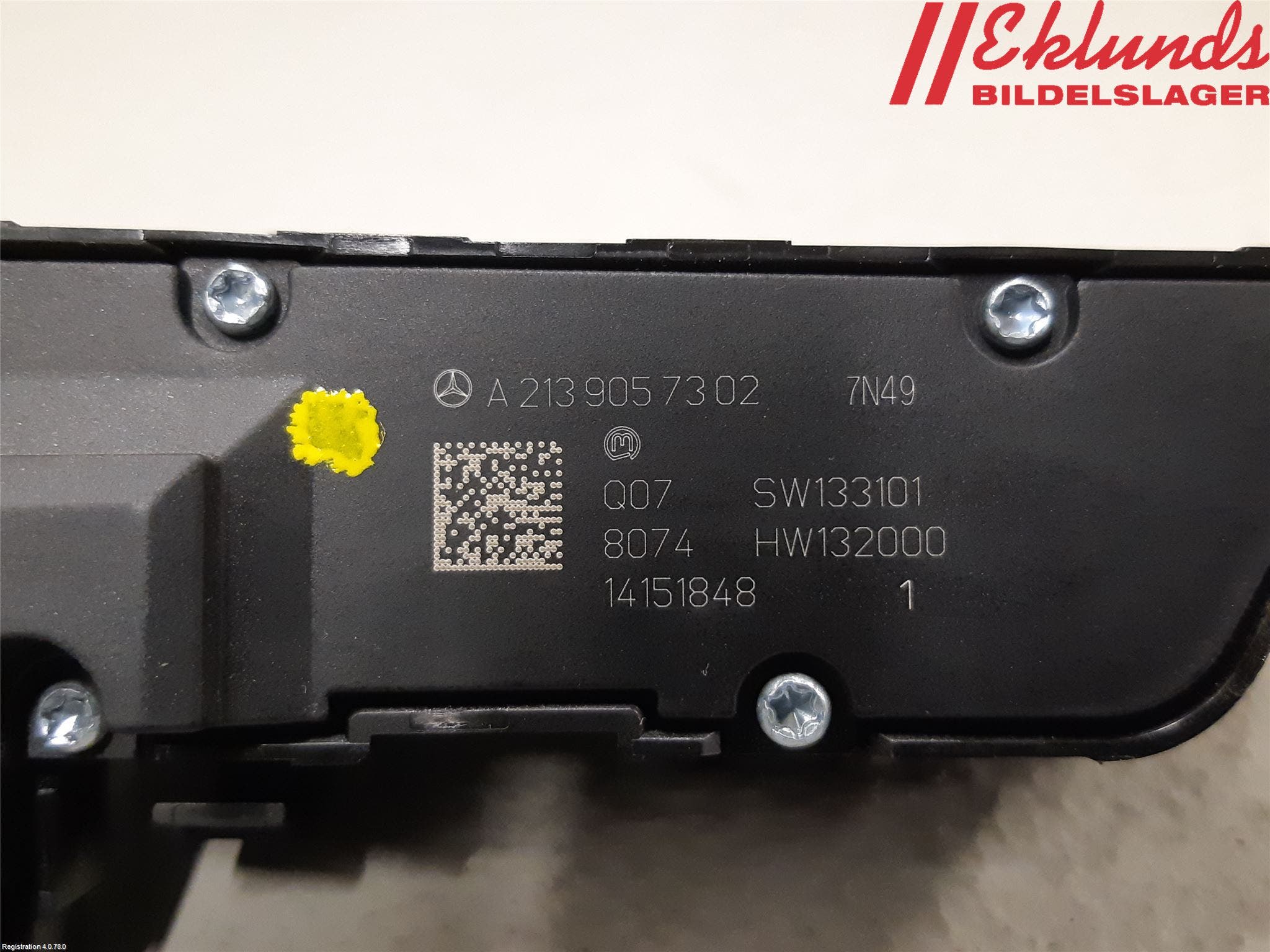 Mercedes-Benz MB VITO/V-KLASS (W640,W447,W448) 14- Strömställare Stolvärme