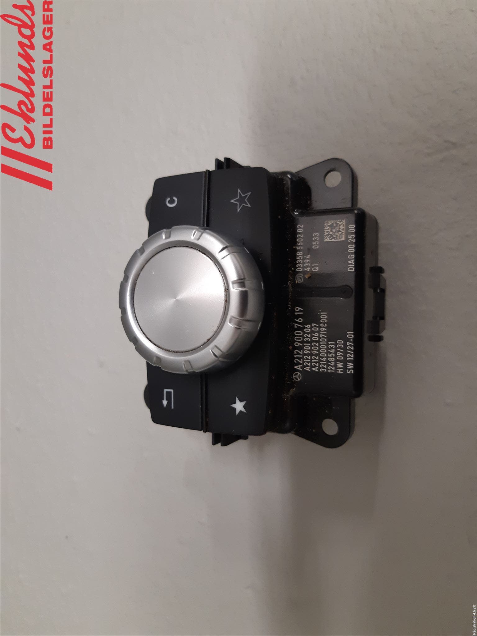 Mercedes-Benz MB E-KLASS (W212) 09-16 Strömställare Multifunktion