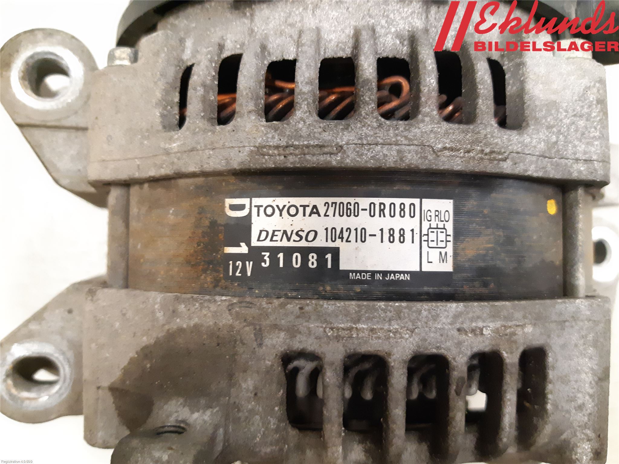Toyota VERSO 09-18 Generator