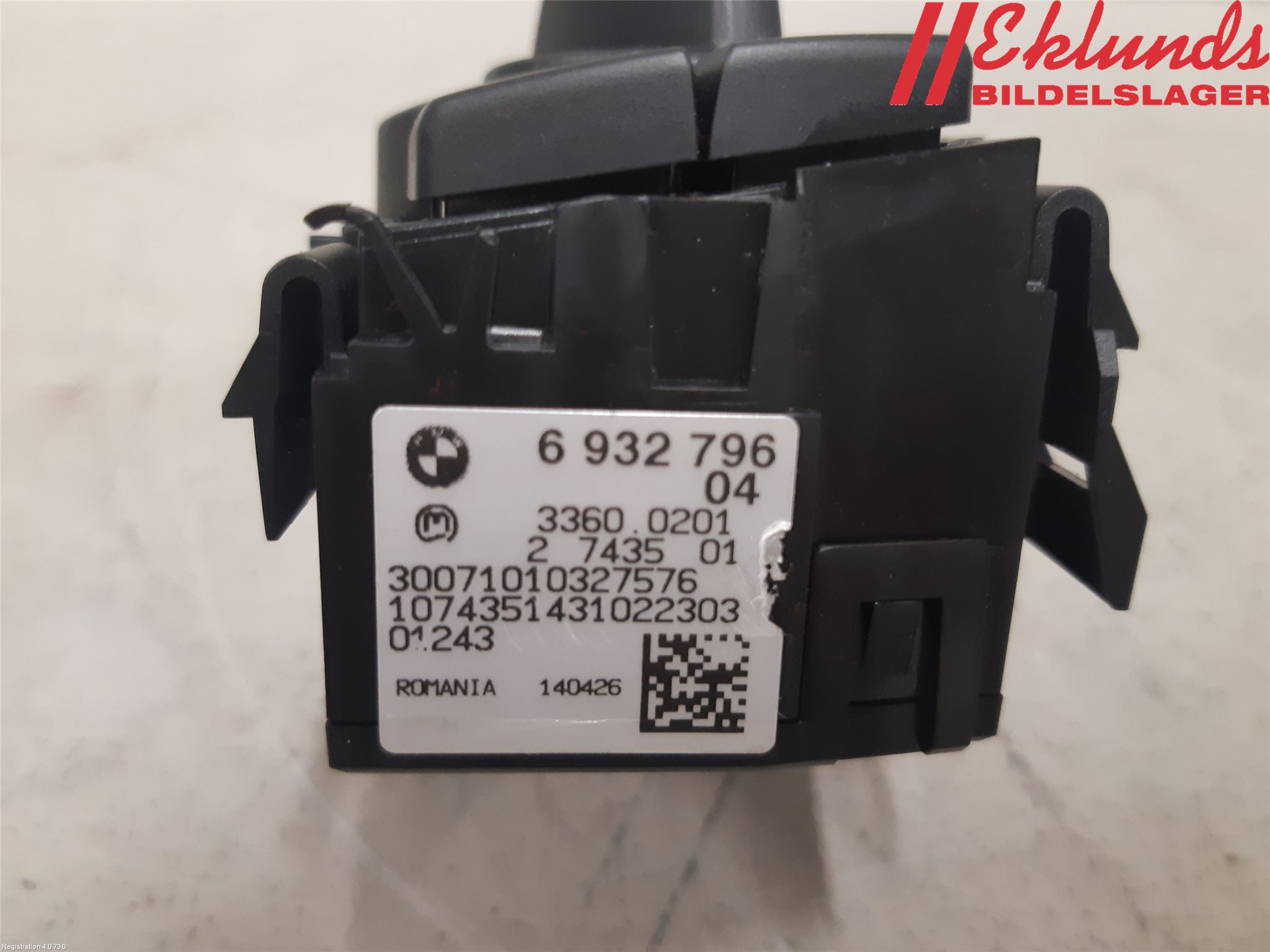 BMW 3 E92/93 Coupé/Cab 05-14 Strömställare Ljus