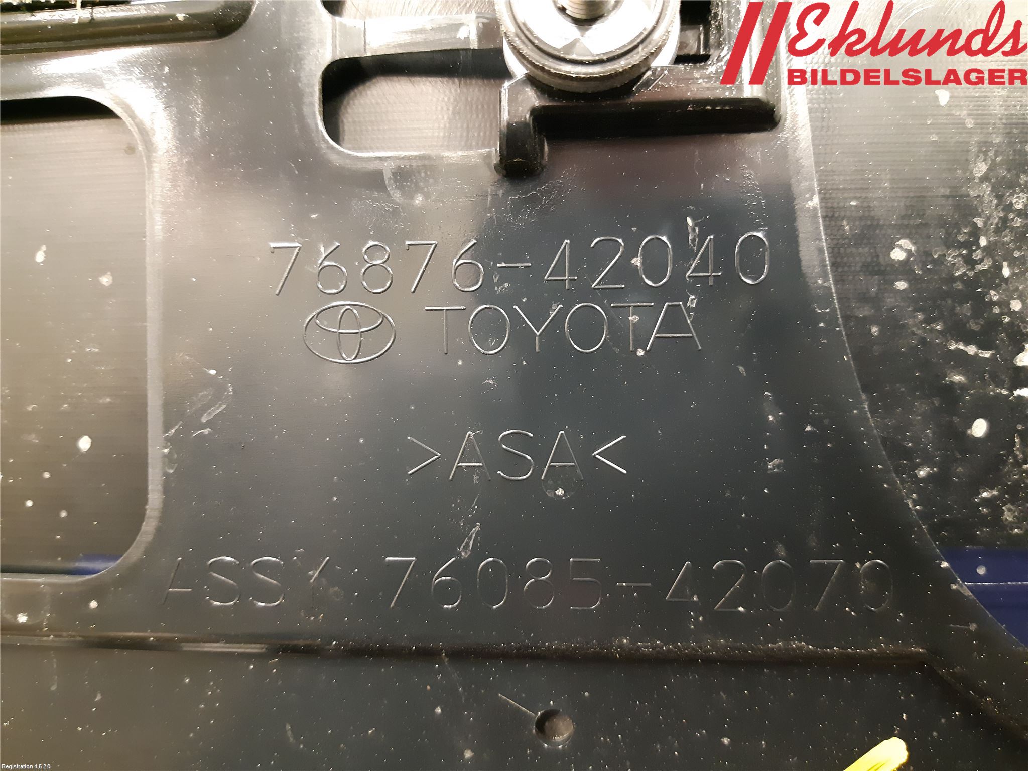 Toyota RAV4 19- Spoiler Baklucka