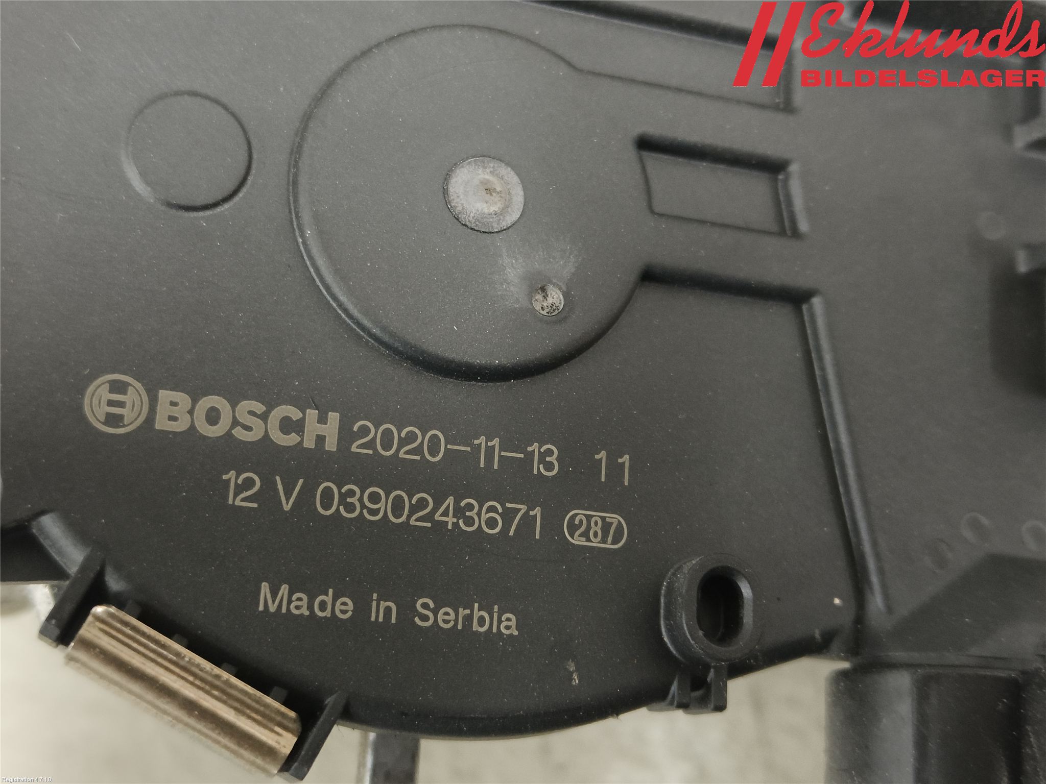 BMW 1 F40 19- Torkarmotor Vindruta