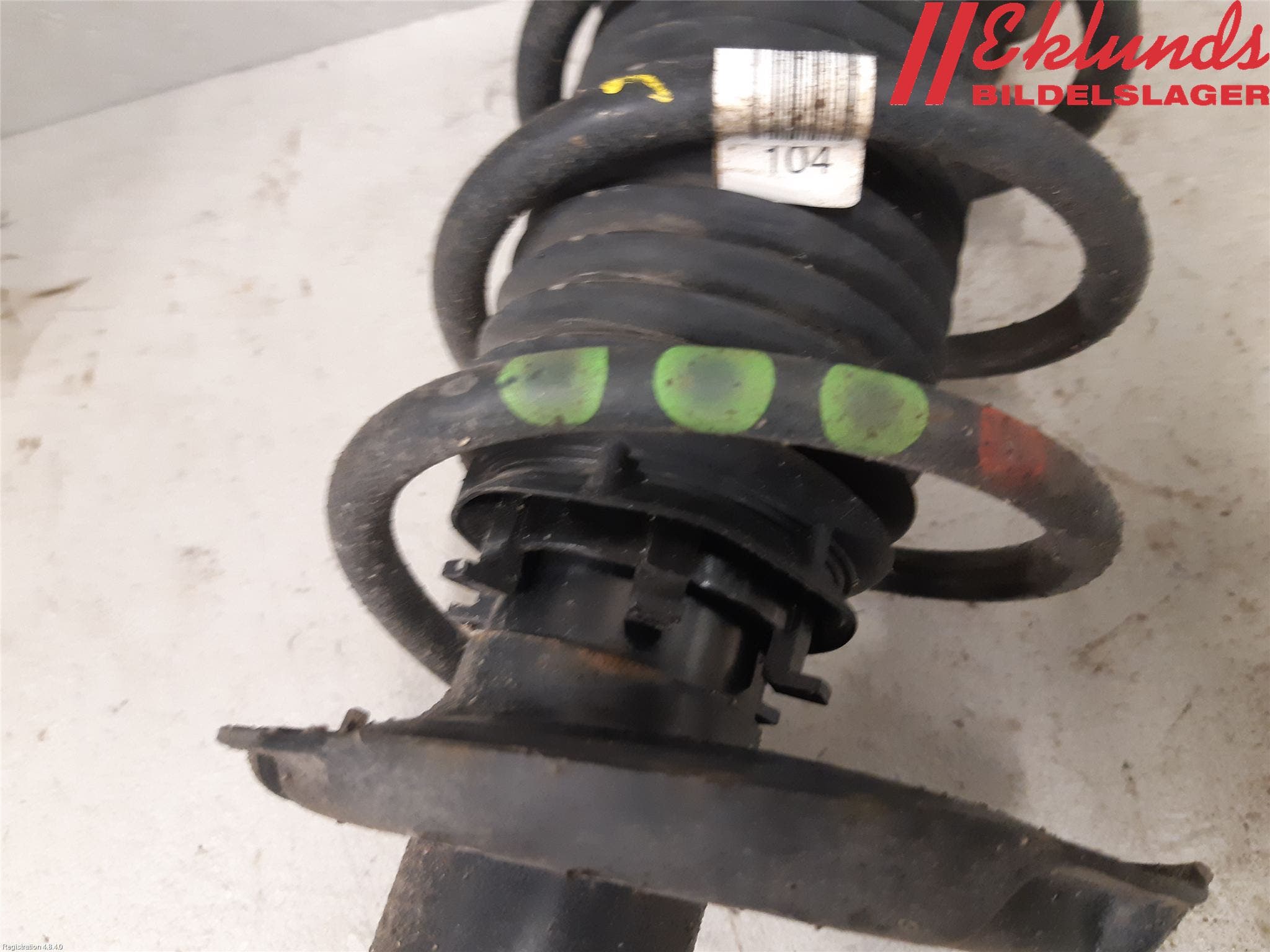 Mercedes-Benz MB B-KLASS (W247) 19- Fjäderben Fram Vänster