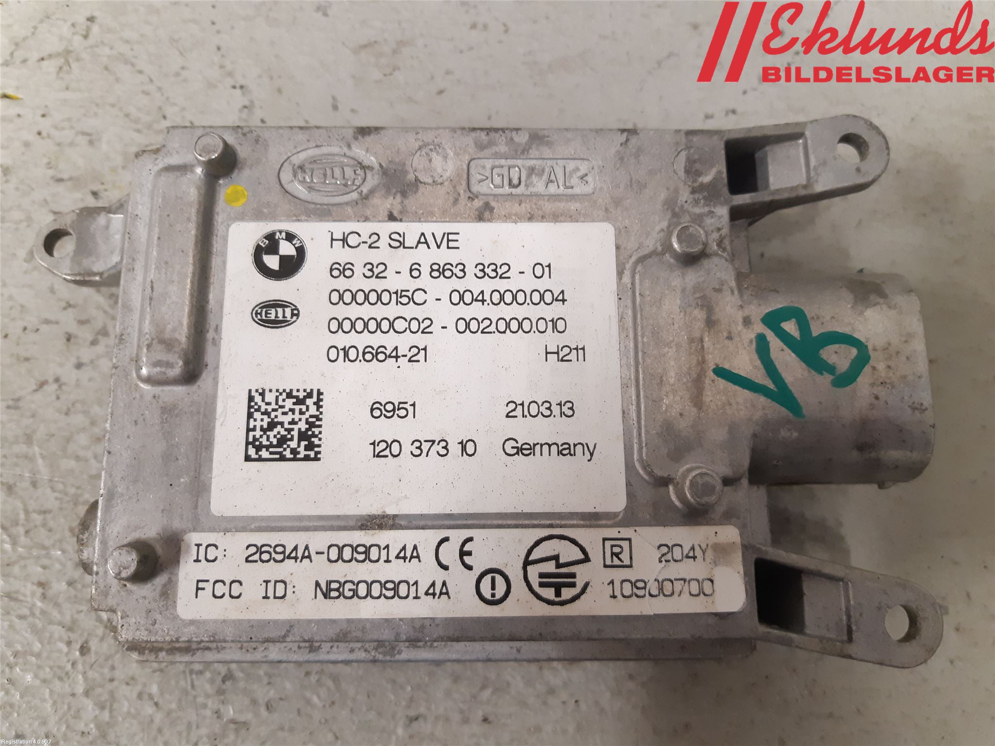 BMW 3 F30/F31/F80 12-19 Sensor Aktivt Kollisionsskydd
